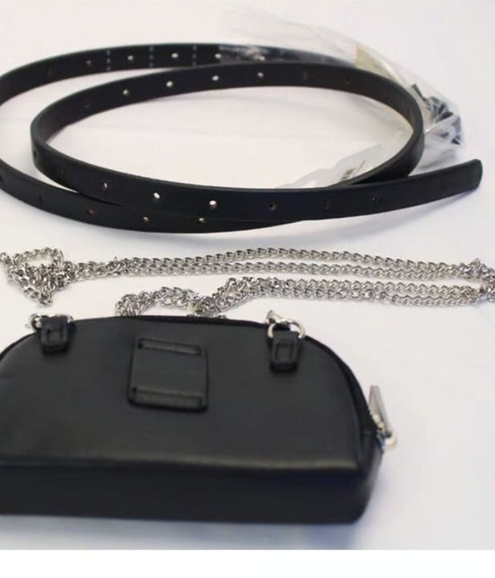 Most Wanted -Woven Crossbody Bag Black